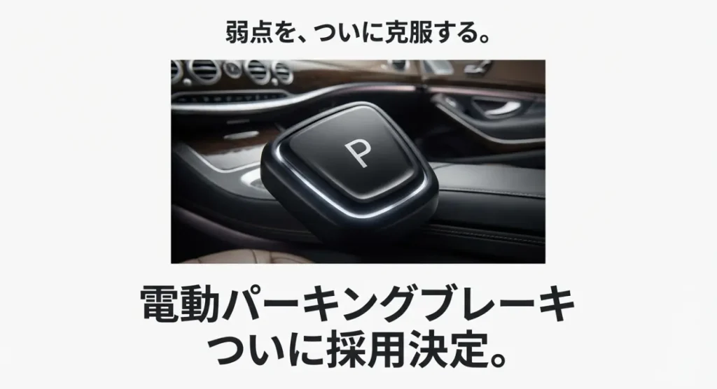 新型ヤリス2026 ついに採用決定した電動パーキングブレーキスイッチ